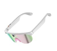 Gafas de ciclismo de alta sensibilidad activadas por, gafas de sol inteligentes deportivas, para adolescentes, hijos, hijas, familiares, amigos, mujeres, niños, niñas y jóvenes, White, Refer to