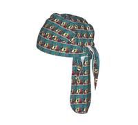 Gafas de cóctel y estampado sin botella de vino para hombres y mujeres, gorra de ciclismo elástica para yoga, correr, gorra deportiva