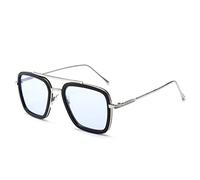 Gafas de Cosplay de Peter Parker, Tony Stark, película de superhéroe, Gafas de Cosplay, Gafas de Sol Steampunk, Gafas Masculinas