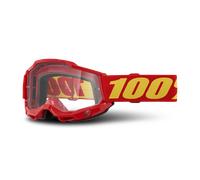 Gafas de Cross 100% Accuri 2 Rojo Rojo