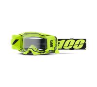 §Gafas de Cross 100% ARmatic Forecast Amarillo Neón Lente Transparente§