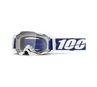 Gafas de Cross 100% ARmatic Lente Transparente Azul Azul