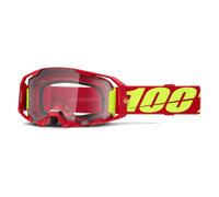 Gafas de Cross 100% ARmatic Lente Transparente Rojo Rojo