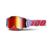 100% Gafas de cross ARMEGA Fausto – Lente de espejo rojo