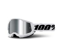 100% GOGGLE ST2 JR WHITE MR SL