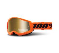 Gafas de Cross 100% Strata 2 Niño Naranja neón Naranja neón