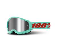 Gafas de Cross 100% Strata 2 Plateado Plateado