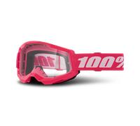 §Gafas de Cross 100% Strata 2 Rosa-Transparente§