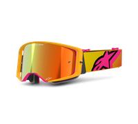 Alpinestars Supertech Corp Absolute Vision Mirror Motocross Brille, naranja, Talla única
