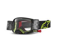 Gafas de Cross Alpinestars Supertech Firma Roll Off Negro/Amarillo Flúor Negro,Amarillo Flúor