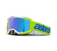Gafas de Cross Alpinestars Vision 5 Blaze Amarillo Flúor/Azul Amarillo Flúor,Azul