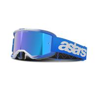 Alpinestars Vision 5 Blaze Mirror Gafas de motocross, azul para Hombres