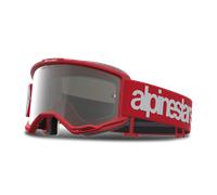 Alpinestars Vision 5 Hone Mirror Gafas de motocross, Rojo/Blanco, Talla única