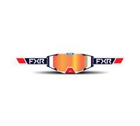 FXR Combat 2023 Gafas de motocross, blanco-azul