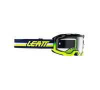 Leatt Velocity 4.5 Stripes 2024 Gafas de motocross, blanco-azul-amarillo-multicolor para Hombres