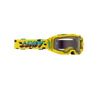 Leatt Velocity 5.5 Cheetah 2025 Gafas de motocross, azul-amarillo para Hombres