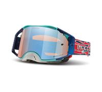 Gafas De Cross Oakley Airbrake M Troy Lee Design Azul Azul