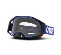 Gafas de Cross Oakley Airbrake Moto con Transparente Azul Azul