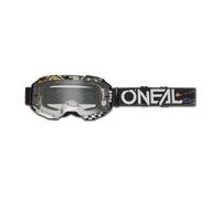 Gafas de Cross O'Neal B-10 Attack Negro/Blanco Negro,Blanco