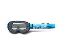 Oneal B-10 STRIPED Clear Gafas de motocross, azul para Hombres