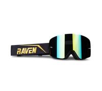 §Gafas de Cross Raven Edge Negro-Dorado§