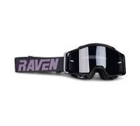 Gafas de Cross Raven Sniper Negro/Asfalto Negro,Asfalto