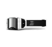 Gafas De Cross Shot Race Gear Lite Calm 27 Negro Brillante Negro Brillante