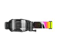Gafas De Cross Shot Race Gear Lite Devil Roll-Off 27 Negro Mate Negro Mate