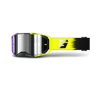 Gafas De Cross Shot Race Gear Lite Rage 27 Púrpura/Amarillo Neón Mate Brillante Púrpura,Amarillo Neón Mate Brillante
