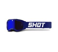 Gafas De Cross Shot Race Gear Rocket 2.0 Solid Infantil 27 Azul Marino Brillante Azul Marino Brillante