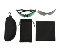 Gafas de Cultivo Hidropónico para Interiores con Estuche para Gafas, Luz HPS y Protección contra la Luz Solar Lateral, Gafas de Protección para los Ojos (Verde)