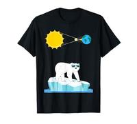 Gafas de eclipses solares Cazador Eclipse Amante de los Osos Polares Camiseta