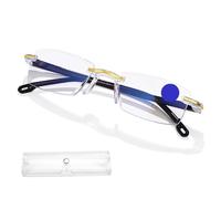 Gafas de enfoque automático autoajustables, 1 pieza de gafas bloqueadoras azules, enfoque automático autoajustable para fatiga ocular con tecnología de visión dinámica, lentes HD para hombres y mujer