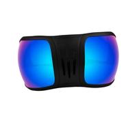 Gafas de Equitación, Gafas Ecuestres, Protección Ocular Portátil con Correa Ajustable para Caballos, Gafas Protectoras para Caballos, Negro Y Azul