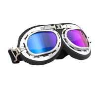 Gafas de equitación para motocicleta, protección ocular retro para motocross, ajuste sobre gafas, gafas de al aire libre, gafas deportivas a prueba de golpes, lente resistente al viento