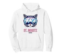 Gafas de esquí con diseño de Gato de St. Moritz Sudadera con Capucha