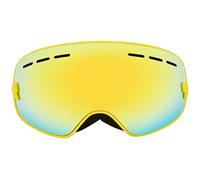Gafas de esquí de doble capa antivaho para niños, gafas para deportes de nieve al aire con orificios de ventilación, montura de TPU y lente de PC, correa ajustable para ((Modelo infantil) marco