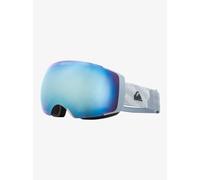 Quiksilver Greenwood Guantes de Tiempo frío, Flint Stone/CLUX Blue ML S3, Estándar para Hombre