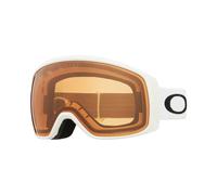 Gafas de esquí Oakley Flight Tracker M blanco mate Prizm Snow Caqui OO7105-11