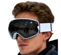 Gafas de esquí - Sobregafas de invierno, gafas de nieve con protección UV, lente antivaho de visión amplia | Gafas de TPU - para esquí, ciclismo y deportes al aire libre para hombres, mujeres