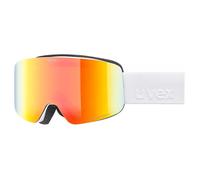 Gafas de esquí Uvex Pwdr FM Color: blanco/naranja
