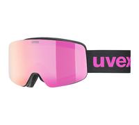 Gafas de esquí Uvex Pwdr FM Color: negro/rosa