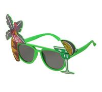 Gafas De Flamenco De Coco De 1 Pieza, Gafas De Sol Divertidas, Gafas De Sol De Fiesta, Gafas De Sol Divertidas, Gafas Hawaianas, Accesorios Hawaianos