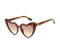Gafas de forma de corazón: tonos de moda modernos portátiles, gafas lindas transparentes | Gafas de sol en negrita UV Festival, accesorios para la fiesta de pop color, mirada llamativa a las celebraci
