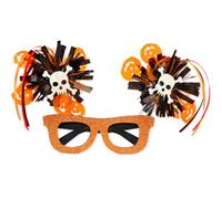 Gafas de Halloween con diseño de calavera, para fiestas, accesorios para fotos, celebraciones, fiestas, decoraciones festivas, marcos de gafas con purpurina