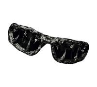 Gafas de Halloween genéricas | Gafas divertidas para adultos - Protección UV400 estilo oscuro a la para hombres jóvenes Cosplay Concierto Playa Fiestas, Negro, Se référer au descriptif