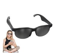 Gafas de interpretación simultánea inteligente: espectáculos de traductor de realidad aumentada, gafas de habla en de IA | Gafas de comprensión bilingüe manual, comunicador compacto en tiempo rea