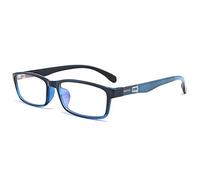 Gafas de Lectura,alta Definición Hombres Mujeres Super Light TR90 Anti-blue Gafas de Presbicia,ligeras Cómodas Antifatiga Computadora/teléfono Celular Reading Glasses,Dioptrías (+4.00,blue)
