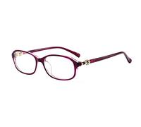 Gafas de Lectura Anti Luz Azul,Gafas de Lectura Lady Fashion,Gafas de Lectura de Protección Radiológica,Lente de Resina HD,Alta Transmisión de Luz,Dioptría (+2.50,Purple)