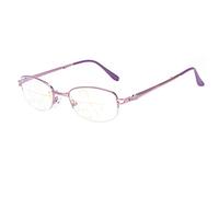 Gafas de Lectura Anti-luz Azul,Gafas de Lectura Plegables,Gafas de Lectura para Mujeres,Doble Propósito Cercano Y Lejano,Lente de Resina HD,Dioptría (+2.50,Pink)